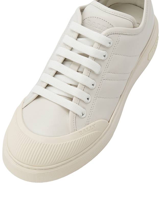 Medine leather low-top sneakers white MSK02M VT243 U001 - BALLY - BALAAN 8