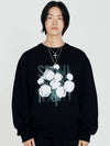 Tee Colorful Flower Seoul Night Sweatshirt Black - GRAN TURISMO - BALAAN 1