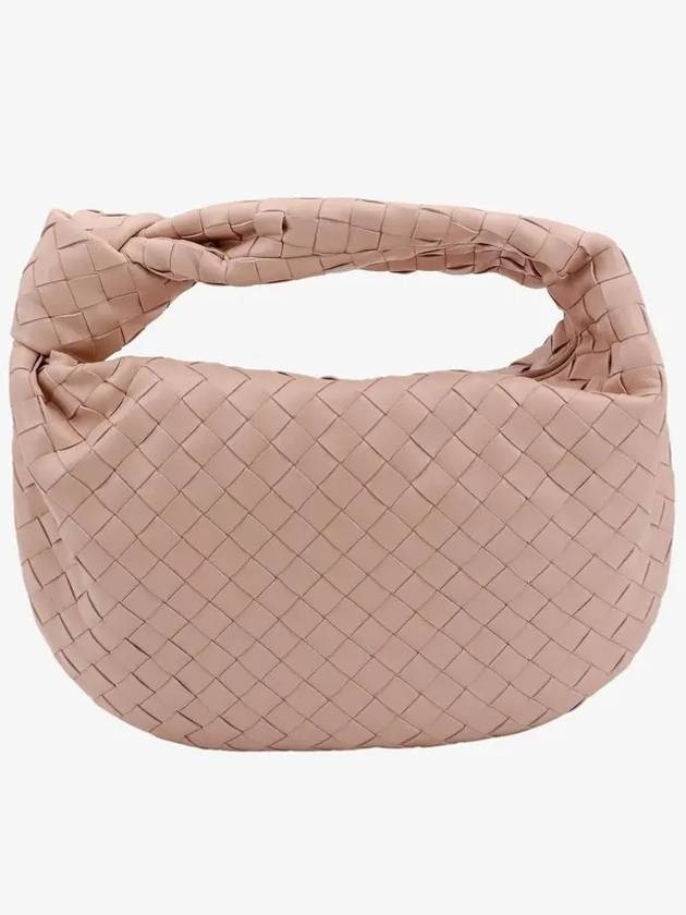 Teen Jodie Intrecciato Leather Tote Bag Pink - BOTTEGA VENETA - BALAAN 2