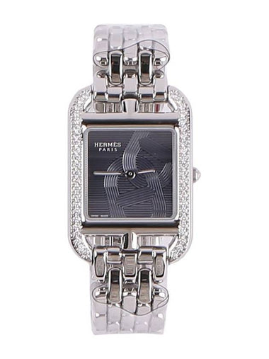 Cape Cod Small 31mm Watch Silver - HERMES - BALAAN 1