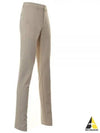 Commuter Stretch Slim Fit Straight Pants Beige - HUGO BOSS - BALAAN 2