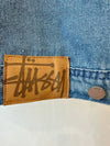 AU Australia SS LINK Workwear Jacket Denim ST1L0491 Mid Blue WOMENS - STUSSY - BALAAN 4