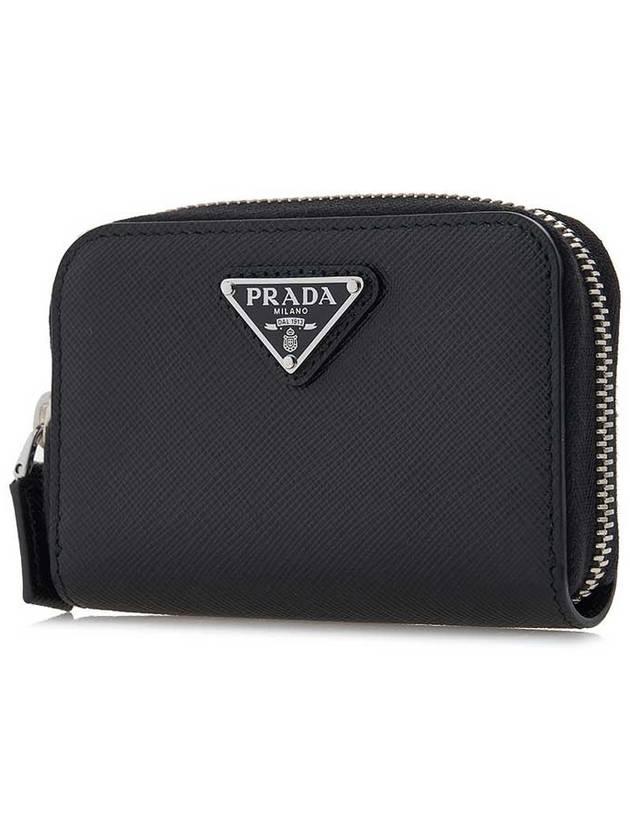 Saffiano Coin Perth Card Wallet Black 2MM003 - PRADA - BALAAN 2