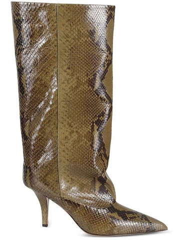 Paris Texas Boots With Snake Effect - PARIS TEXAS - BALAAN 1