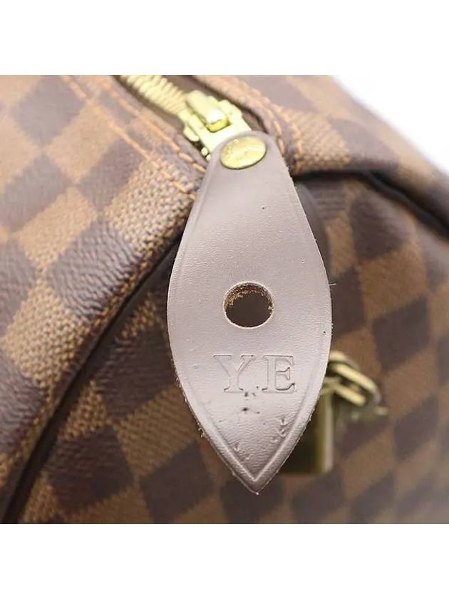 N41523 Damier Even Canvas Speedy 35 Tote Bag - LOUIS VUITTON - BALAAN 4