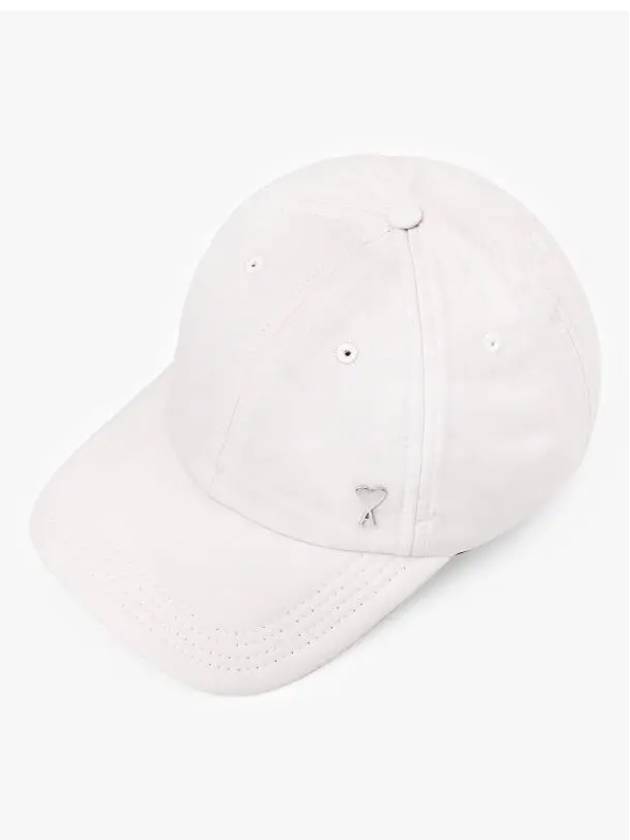 De Coeur Logo Ball Cap White - AMI - BALAAN 4