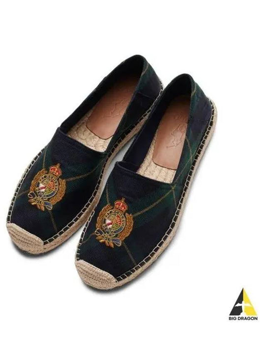 Sevio Crest Espadrille Black Watch - POLO RALPH LAUREN - BALAAN 1