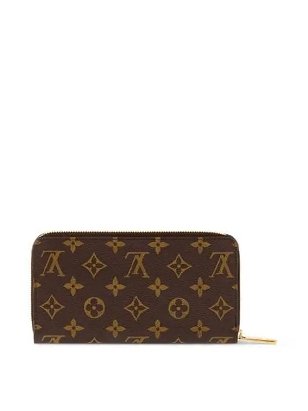 Monogram Zippy Long Wallet Brown - LOUIS VUITTON - BALAAN 3