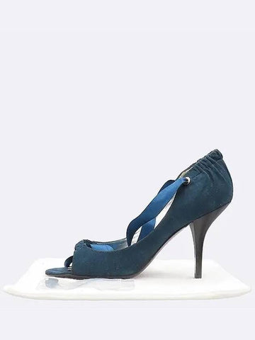 Navy color open toe women s pumps shoes - DIOR - BALAAN 1