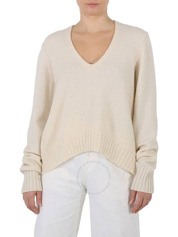 Petar Petrov Ladies Ivory Egor Cashmere Jumper, Brand Size 40 (US Size 6) - PETAR PETROV - BALAAN 1