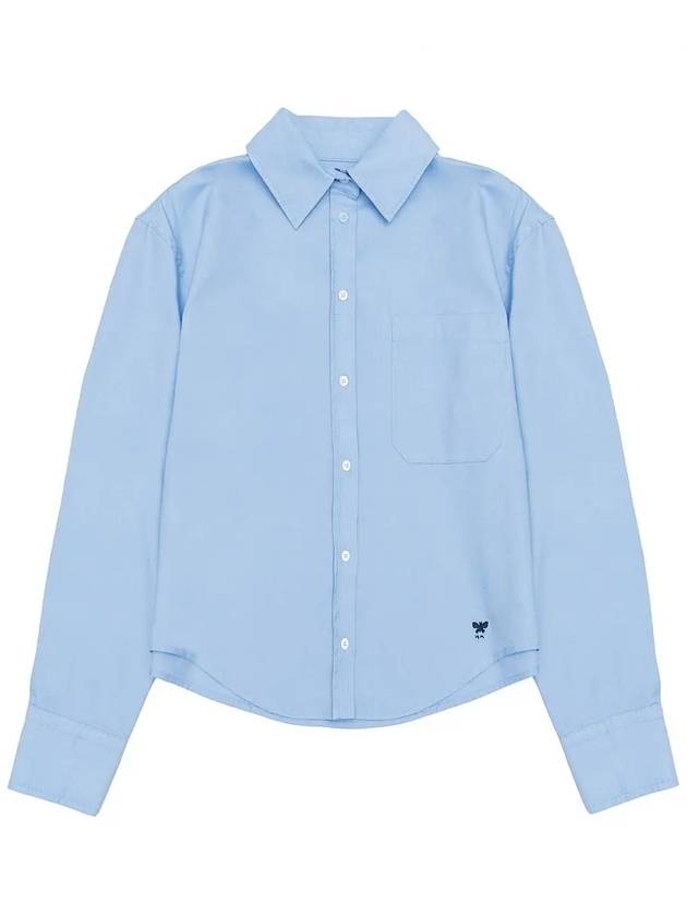 Jock cotton shirt light blue 002 - MAX MARA - BALAAN 1