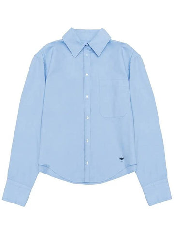 Jock cotton shirt light blue 002 - MAX MARA - BALAAN 1