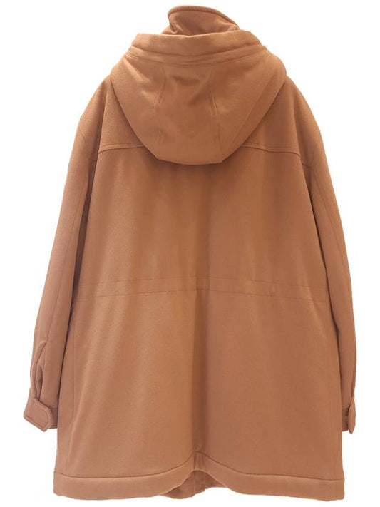 Women's Cashmere Hooded Safari Padding Camel FAM937 E01M - LORO PIANA - BALAAN 2