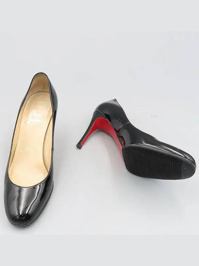 Black Patent Pumps Women s Shoes 230mm - CHRISTIAN LOUBOUTIN - BALAAN 2