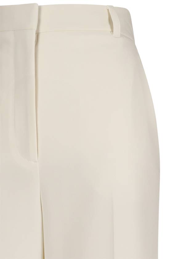 WIDE-LEGGED, HIGH-WAISTED WOOL PANTS - STELLA MCCARTNEY - BALAAN 3