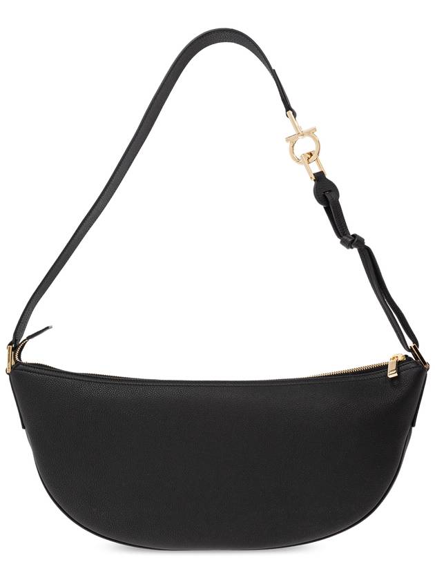 FERRAGAMO Shoulder Bag Smile Medium, Women's, Black - SALVATORE FERRAGAMO - BALAAN 3