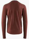 Fafne Crew Neck Long Sleeve T-Shirt Merlot - KLATTERMUSEN - BALAAN 3