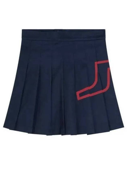 Women's Golf Naomi Bridge Skirt Navy - J.LINDEBERG - BALAAN 2