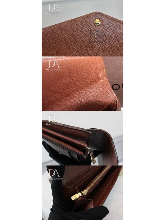 Daol Sangin Store Monogram Sara Wallet Long M60531 Condition B - LOUIS VUITTON - BALAAN 4