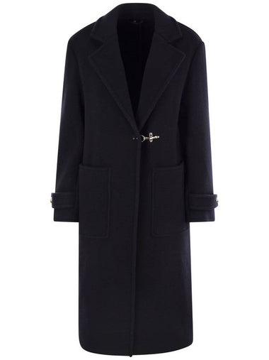 Wool and Cashmere Coat - FAY - BALAAN 1