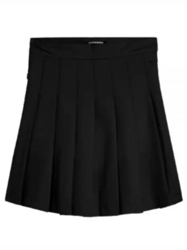 Women's Adina Golf Skirt Skirt Black - J.LINDEBERG - BALAAN 2