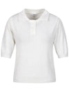 Polo collar short sleeve knit MK4MP301 - P_LABEL - BALAAN 1