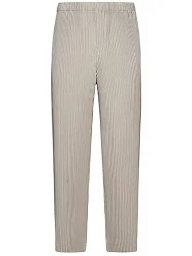 MC March Pleated Straight Pants Beige - ISSEY MIYAKE - BALAAN 2