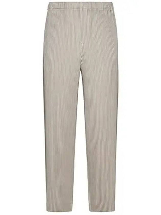 MC March Pleated Straight Pants Beige - ISSEY MIYAKE - BALAAN 2