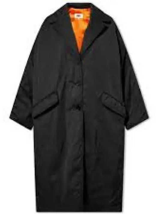 Women's Stitched Padded Single Coat Black - MAISON MARGIELA - BALAAN 2