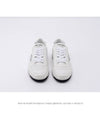 Downtown Perforated Leather Low Top Sneakers White - PRADA - BALAAN 3