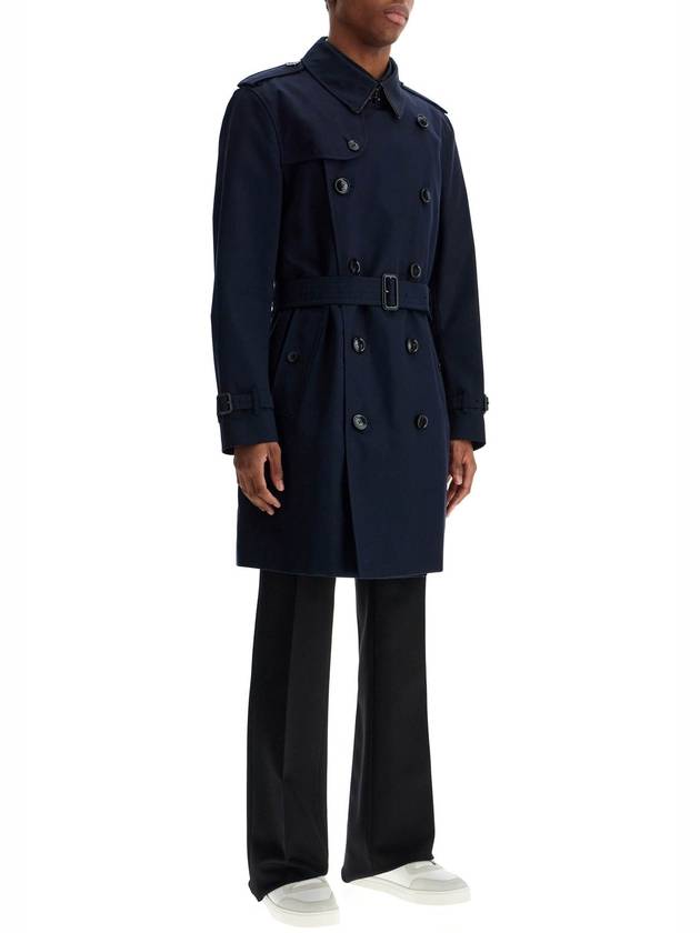 Kensington Heritage Trench Coat Blue - BURBERRY - BALAAN 3