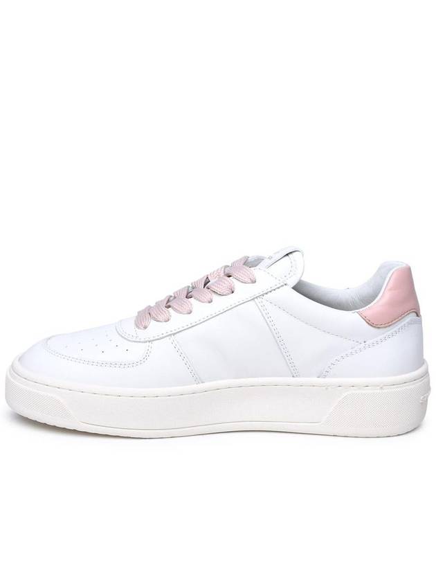 Stuart Weitzman White Leather Sneakers - STUART WEITZMAN - BALAAN 3