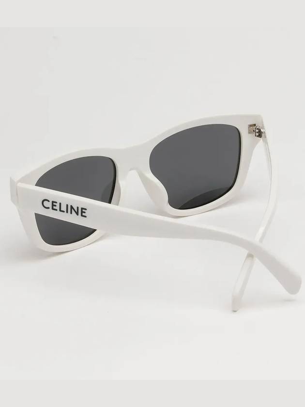 Eyewear Logo Sunglasses White - CELINE - BALAAN 5