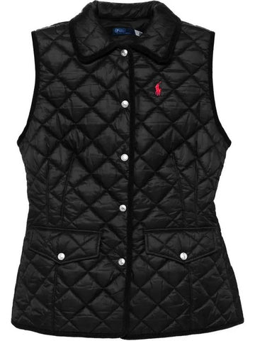 Pony Diamond Quilted Padded Vest 211932193 002 - POLO RALPH LAUREN - BALAAN 1