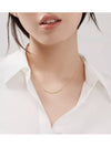 T Smile Small Necklace Gold - TIFFANY & CO. - BALAAN 4