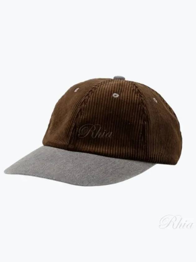 24 Baseball Cap 80470066004 Dark Brown - NIGEL CABOURN - BALAAN 1