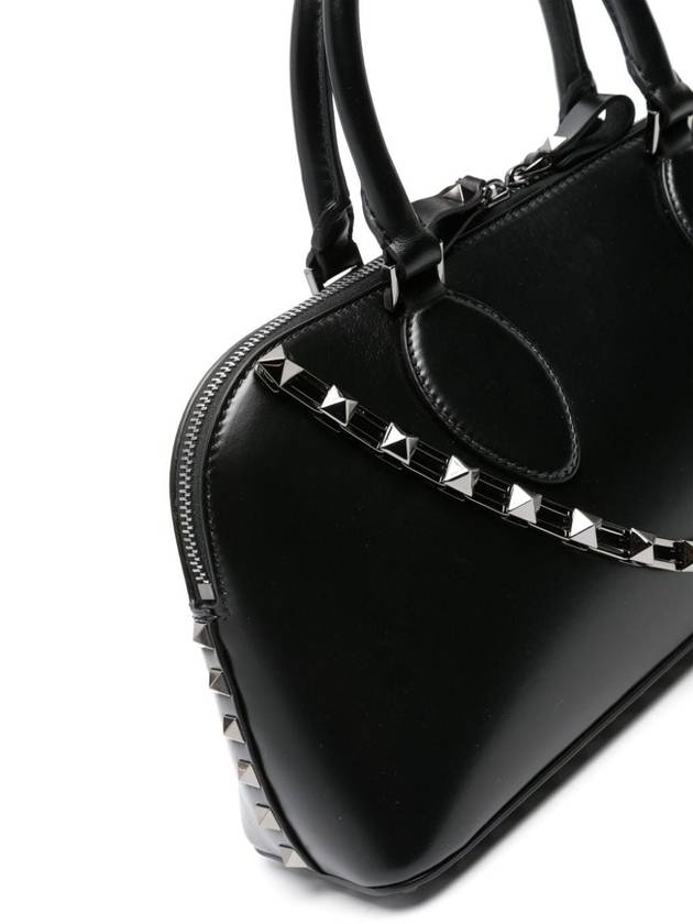 VALENTINO ROCKSTUD EMBELLISHED TOTE BAG - VALENTINO - BALAAN 4