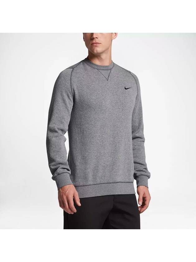 01726527091Golf Range Sweater Crew TShirtGray - NIKE - BALAAN 1