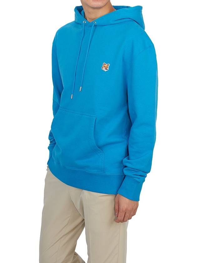 Fox Head Patch Regular Hoodie Light Blue - MAISON KITSUNE - BALAAN 5