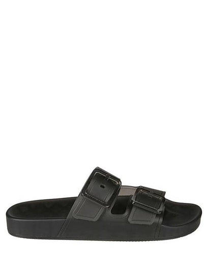 Mallorca Clear Rubber Slippers Black - BALENCIAGA - BALAAN 2