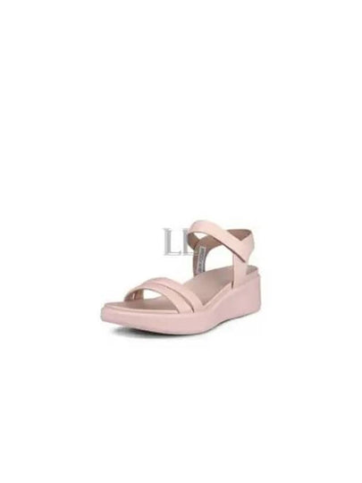 Flowt Wedge LX Sandals Pink - ECCO - BALAAN 2