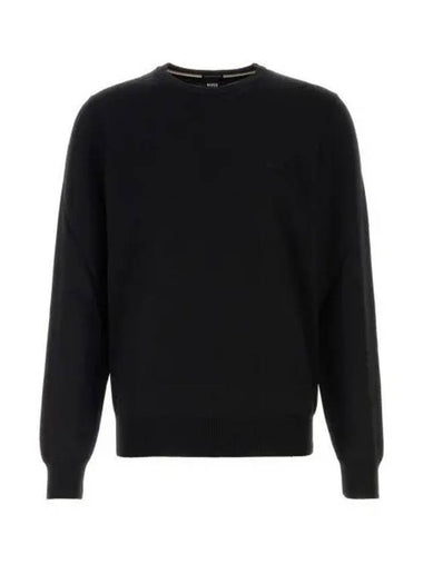 Black wool sweater 50476364 001 270386 1148868 - BOSS - BALAAN 1