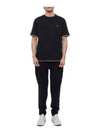 Short Sleeve T-Shirt Black - BRUNELLO CUCINELLI - BALAAN 4