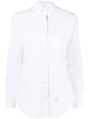 Shirt FLL005E 03113 095 100 WHITE - THOM BROWNE - BALAAN 1