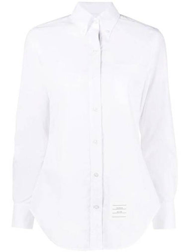 Shirt FLL005E 03113 095 100 WHITE - THOM BROWNE - BALAAN 1