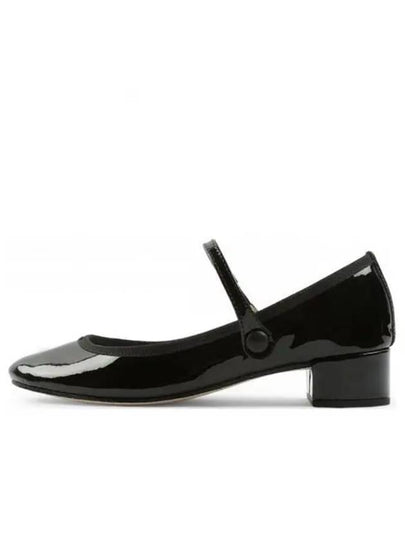 Women's Rose Mary Jane Middle Pumps Black - REPETTO - BALAAN 2