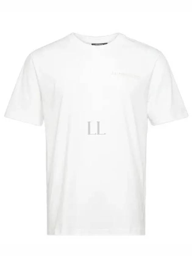 Dale Seasonal Print Short Sleeve T-Shirt White - J.LINDEBERG - BALAAN 2