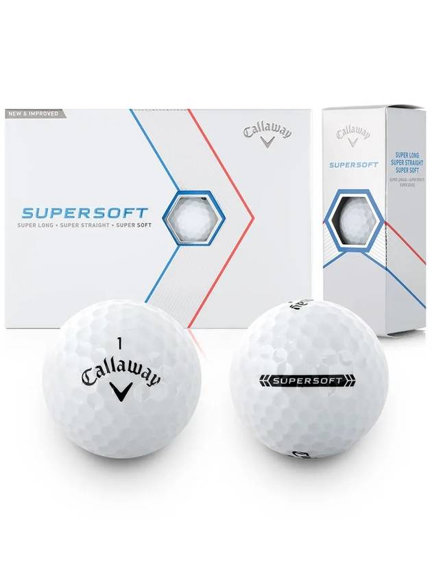 Callaway SUPER SOFT 2 piece golf ball - CALLAWAY GOLF - BALAAN 1