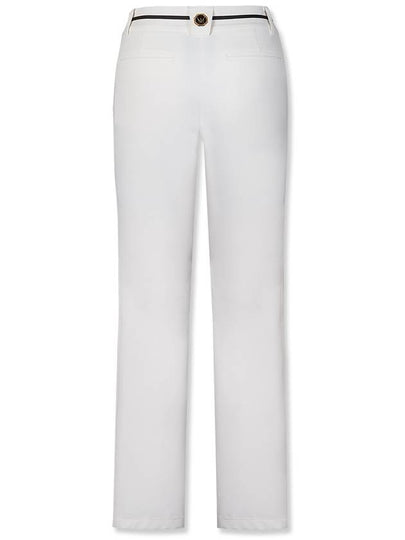 MEN STANDARD-FIT ESSENTIAL PANTS WHITE - MEASPHERA - BALAAN 2