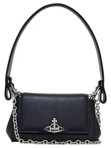 Hazel Small Shoulder Bag Black - VIVIENNE WESTWOOD - BALAAN 1